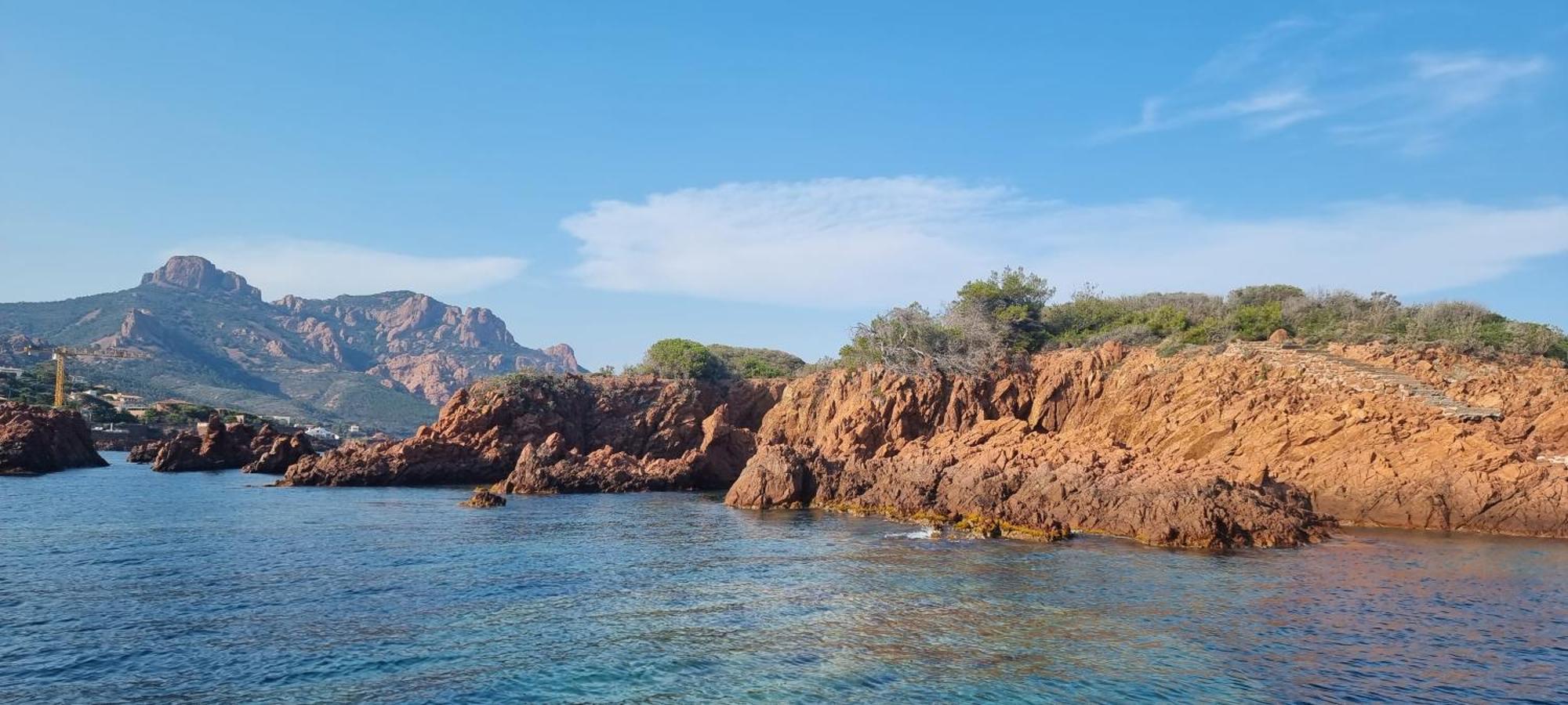 Agay Cap Esterel Le Hameau F2 Clim Plein Sud Dernier Etage Magnifique Vue Mer Saint-Raphaël 외부 사진