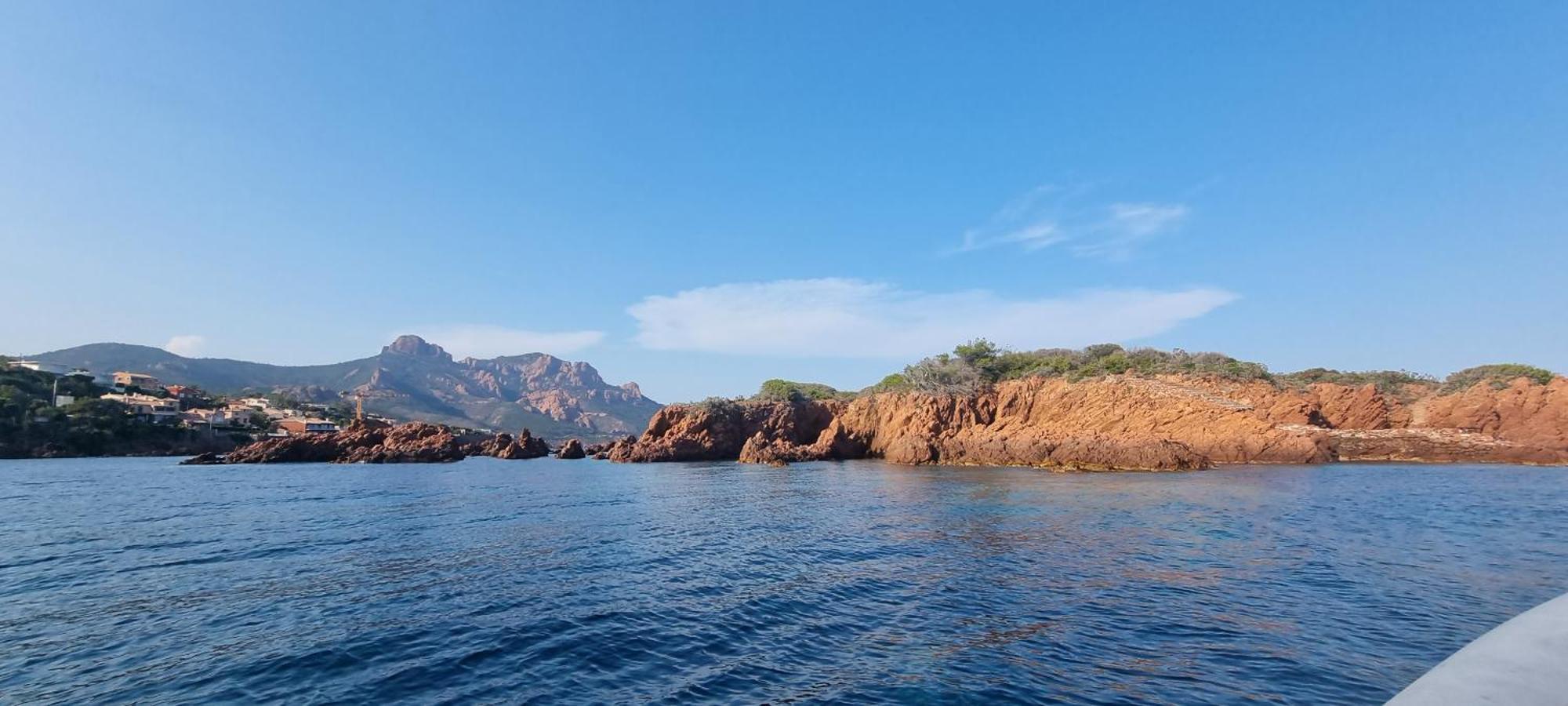 Agay Cap Esterel Le Hameau F2 Clim Plein Sud Dernier Etage Magnifique Vue Mer Saint-Raphaël 외부 사진