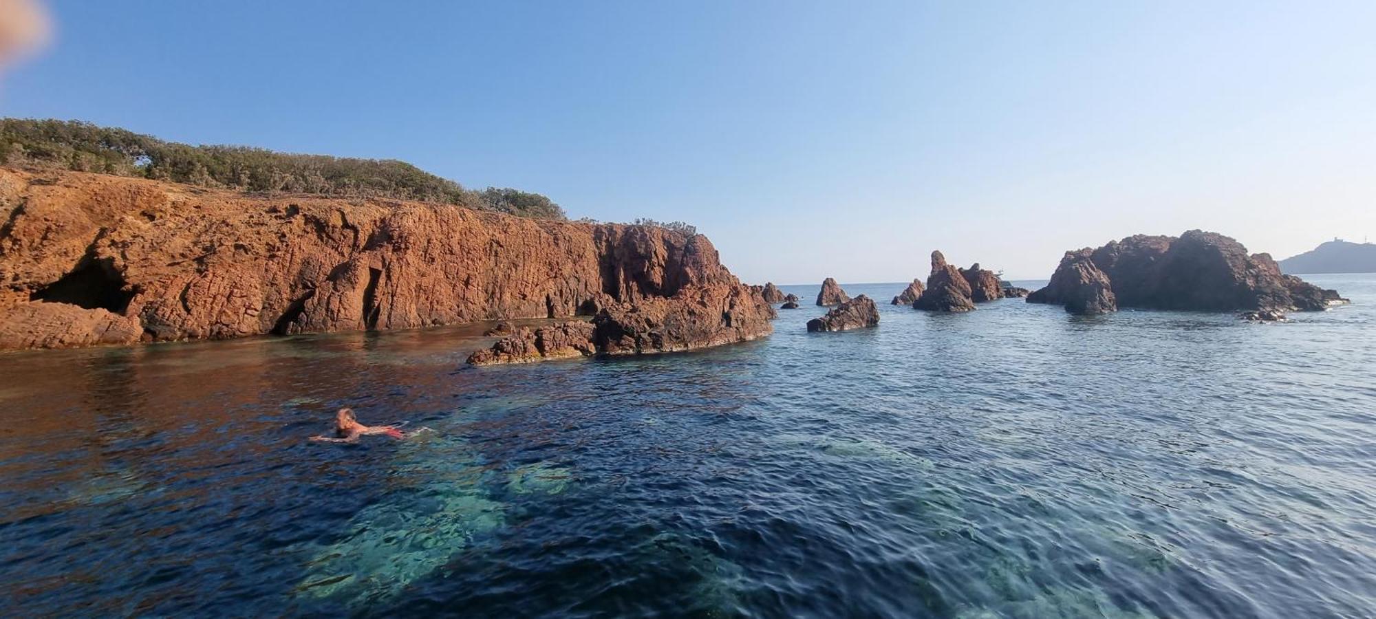 Agay Cap Esterel Le Hameau F2 Clim Plein Sud Dernier Etage Magnifique Vue Mer Saint-Raphaël 외부 사진