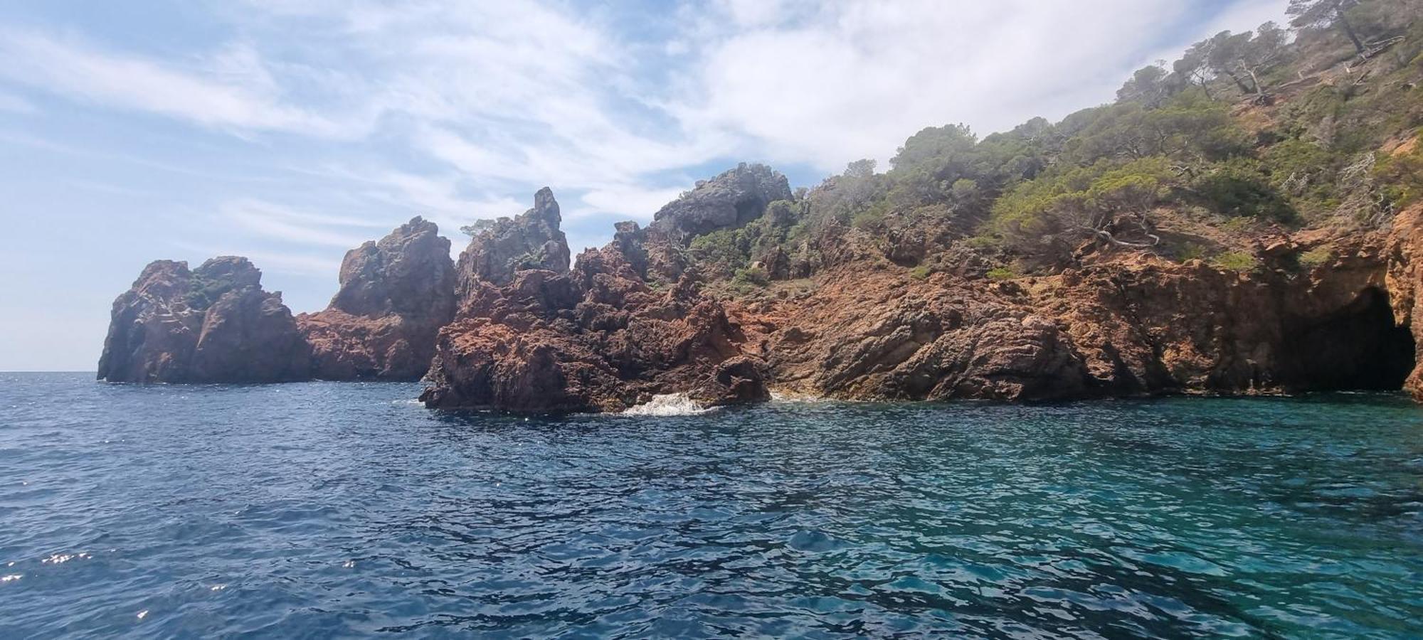 Agay Cap Esterel Le Hameau F2 Clim Plein Sud Dernier Etage Magnifique Vue Mer Saint-Raphaël 외부 사진
