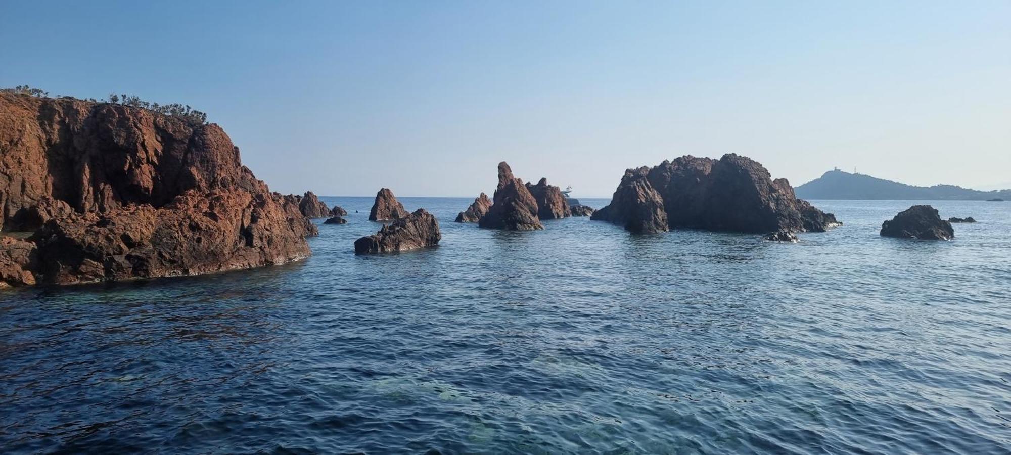 Agay Cap Esterel Le Hameau F2 Clim Plein Sud Dernier Etage Magnifique Vue Mer Saint-Raphaël 외부 사진