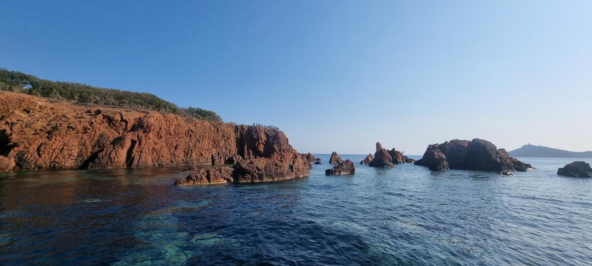 Agay Cap Esterel Le Hameau F2 Clim Plein Sud Dernier Etage Magnifique Vue Mer Saint-Raphaël 외부 사진