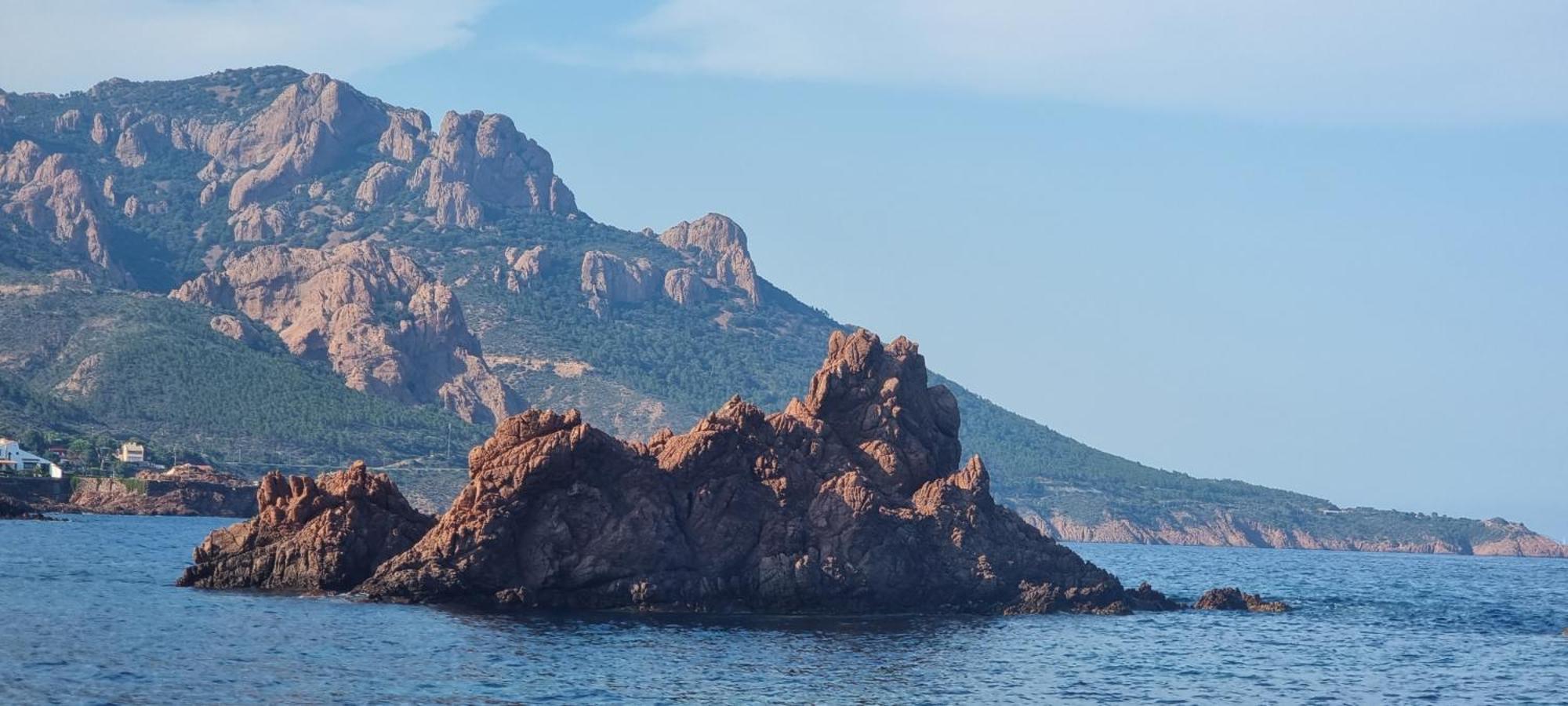 Agay Cap Esterel Le Hameau F2 Clim Plein Sud Dernier Etage Magnifique Vue Mer Saint-Raphaël 외부 사진