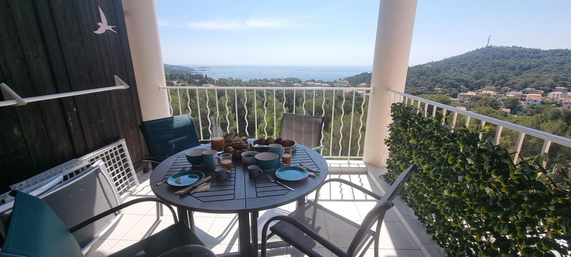 Agay Cap Esterel Le Hameau F2 Clim Plein Sud Dernier Etage Magnifique Vue Mer Saint-Raphaël 외부 사진